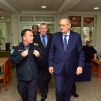 Ministar Božinović na predstavljanju nove granične jedinice MUP-a RH