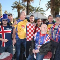 Navijači uoči početka rukometnog EP-a