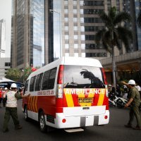 Urušavanje zgrade indonezijske burze u Džakarti