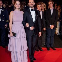 Princ Carl Philip i princeza Sofia na Swedish Sports crvenom tepihu u Stocholmu