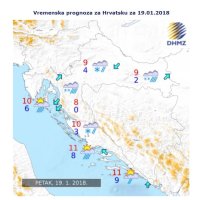 Prognoza vremena za Zagreb