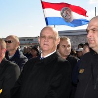 Ljubo Ćesić Rojs u Kninu