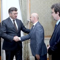 Andrej Plenković, Slaven Bačić, Tomislav Žigmanov