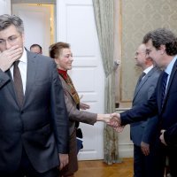 Andrej Plenković, Marija Pejčinović Burić, Slaven Bačić, Tomislav Žigmanov