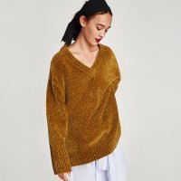 Džemper od chenillea, Zara