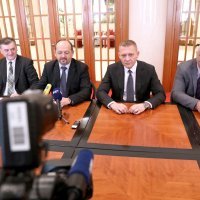 Davor Vlaović, Ivan Lovrinović,  Krešo Beljak