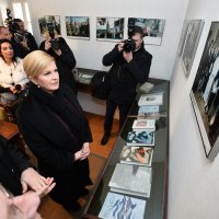 Predsjednica Kolinda Grabar Kitarović u posjeti rodnoj kući dr. Franje Tuđmana