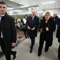 Predsjednica Kolinda Grabar Kitarović posjetila je tvrtku Predionica Klanjec
