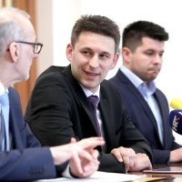 Konferencija za novinare Mosta nezavisnih lista u Hrvatskom saboru