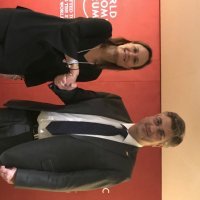 Predsjednik Vlade Andrej Plenković s direktoricom tvrtke Booking.com Gillian Tans