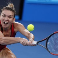 SImona Halep u akciji