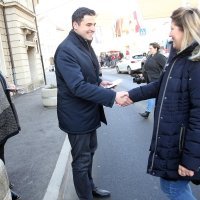 Davor Bernardić na Trgu Lj. Gaja održao konferenciju za medije