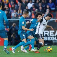 Valencia (Goncalo Guedes) - Real Madrid (Toni Kroos, Marcelo)
