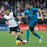 Valencia (Goncalo Guedes) - Real Madrid (Karim Benzema)