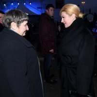 Predsjednica u društvu gradonačelnika na dječjoj operi Brundibar