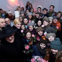 Predsjednica u društvu gradonačelnika na dječjoj operi Brundibar