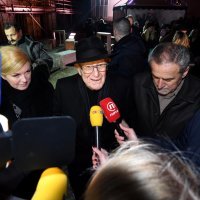 Predsjednica u društvu gradonačelnika na dječjoj operi Brundibar