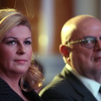 Marijan Hanžeković i Kolinda Grabar Kitarović