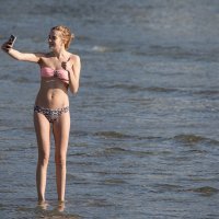 Kupači na plazi Bačvice