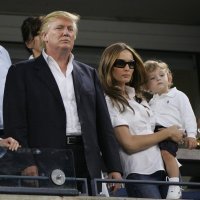 Melania i Barron Trump