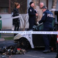 U Miramarskoj zapaljen kontejner, oštećen i automobil Žarka Puhovskog