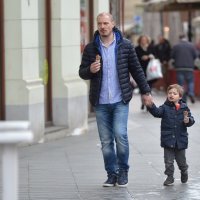 Petar Ćiritović sa sinčićem Krstom