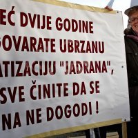 Prosvjed radnika crikveničkog Jadrana 2009. godine