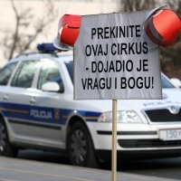 Prosvjed radnika crikveničkog Jadrana 2009. godine