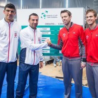 Franko Škugor, Ivan Dodig, Daniel Nestor, Vasek Pospisil