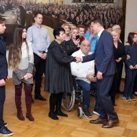 Predsjednik Sabora s dobitnicima nagrade 'Ponos Hrvatske'