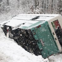 Snijeg je uzrokovao prometnu nesreću nedaleko Karlovca