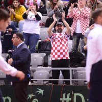 Davis cup, Hrvatska - Kanada, 3. meč parova, Čilić / Dodig - Nestor / Pospisil
