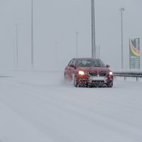 Zimski uvjeti na autocesti A1 izmedju čvorova Sveti Rok i Karlovac.