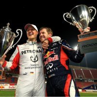 Michael Schumacher i Sebastian Vettel