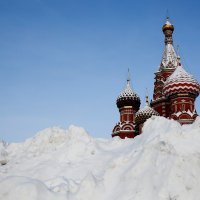 Snijeg zatrpao Moskvu