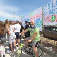 Prosvjed stanovnika iz okolice Karepovca 2014.