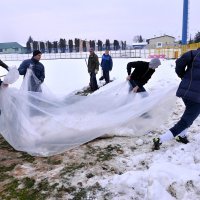 Čišćenje snijega na stadionu u Zaprešiću (4)