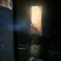 Gašenje požara obiteljske kuće u Ložišćima