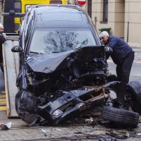 Prometna nesreća BMW