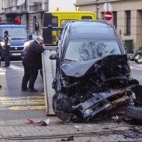 Prometna nesreća BMW