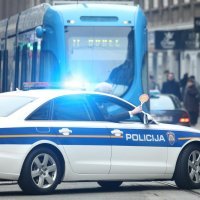 Jako policijsko osiguranje u centru grada