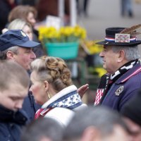 Prosvjedni skup zbog dolaska srbijanskog predsjednika Aleksandra Vučića