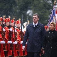 Predsjednica Kolinda Grabar-Kitarović primila u službeni posjet Aleksandra Vučića
