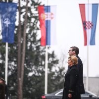 Predsjednica Kolinda Grabar-Kitarović primila u službeni posjet Aleksandra Vučića