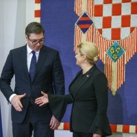 Predsjednica Kolinda Grabar-Kitarović primila u službeni posjet Aleksandra Vučića