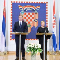 Aleksandar Vučić i Kolinda Grabar Kitarović