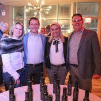 Braća Sandi i Tedi Chiavalon sa suprugama Nikolinom i Emanuelom