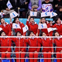 Sjevernokorejske navijačice u Pjongčangu (2)