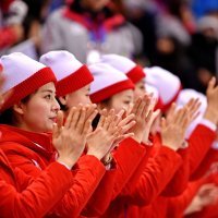 Sjevernokorejske navijačice u Pjongčangu (4)