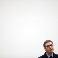Aleksandar Vučić obratio se medijima nakon službene posjete Općini Gvozd